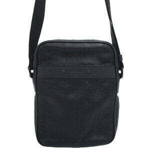 Louis Vuitton Monogram Shadow Black Danube Shoulder Bag
